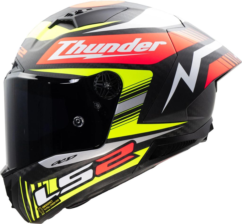 Ls2 Integralhelm FF805 Thunder Carbon GP Aero Replica Produktbild 