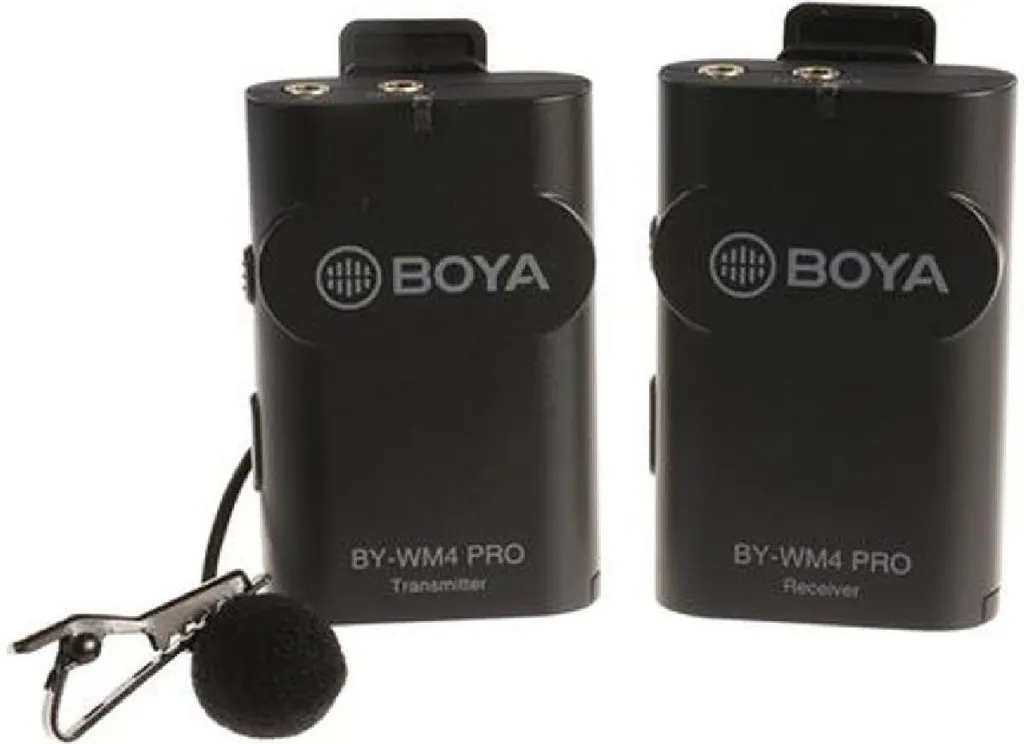 Boya BY-WM4 Pro K1 Système de Micro Cravate Sans Fil 2.4GHz Compact
