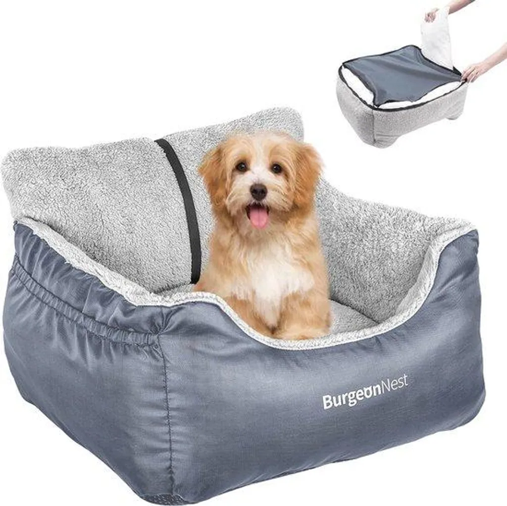 Siège auto chien anti-poils et lavable pour garder une voiture propre