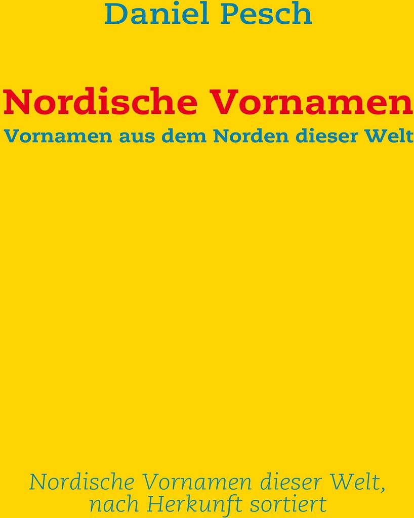 Nordische Vornamen