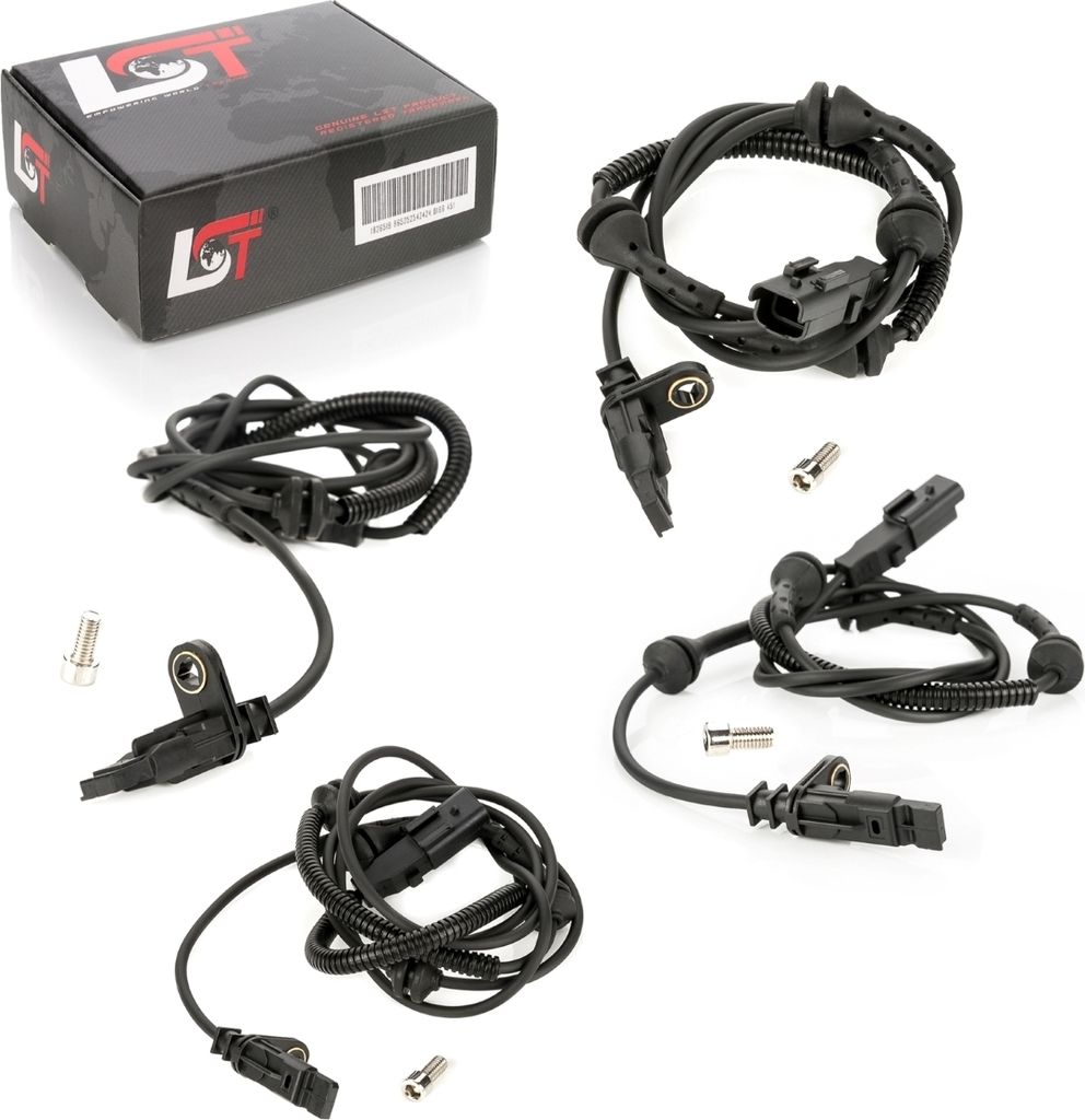 4x ABS Sensor Set vorne hinten 4545.G6 4545.G7 für PEUGEOT 407 CITROEN C6
