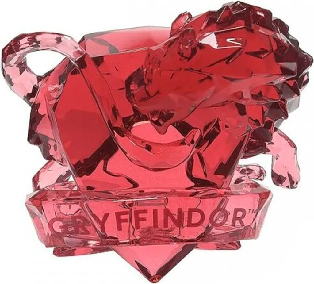 Statuette Gryffondor Harry Potter Rose en Acrylique Transparent Enesco