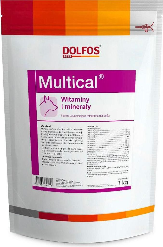 Multical Multivitamin für Hunde VITAMINE UND MINERALIEN Pulver 1000 g