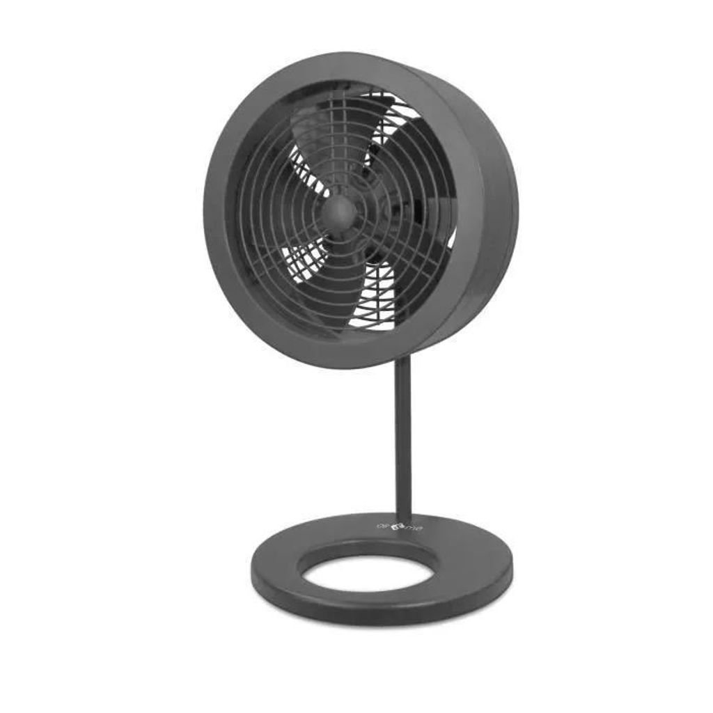 Air Naturel NAOS0002, Haushalts-Lamellenlüfter, Anthrazit, Tisch, 49 dB, 20 m², 860 m³/h