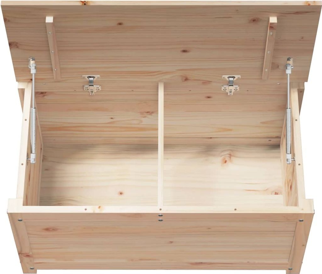 vidaXL Truhe 80x40x45,5 cm Massivholz Kiefer Produktbild 2