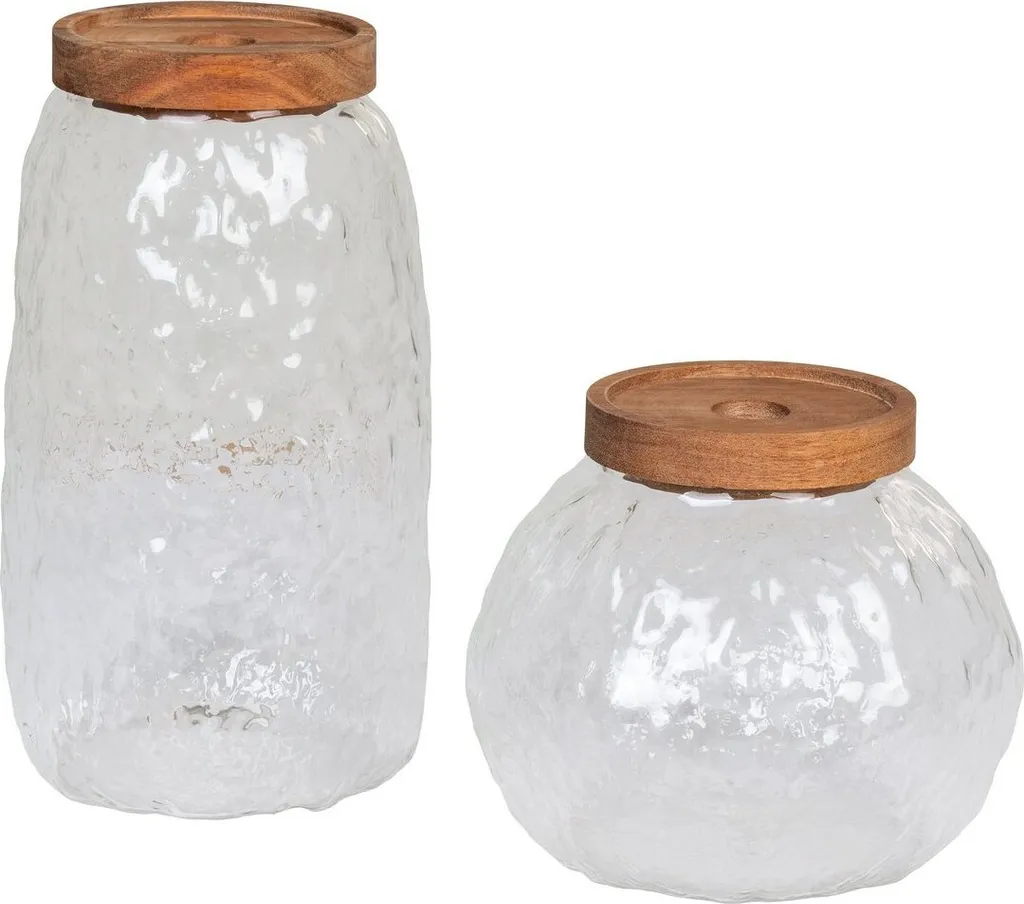Bocaux en Verre avec Couvercle Bois : Fini le Gaspillage et l'Humidité