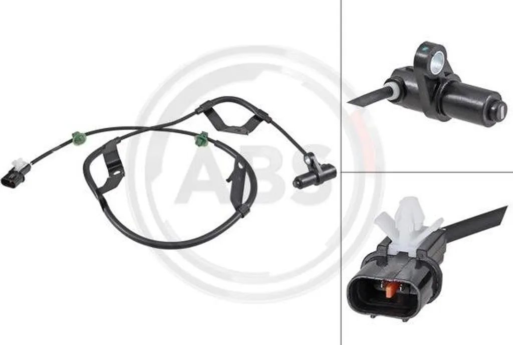 Capteur ABS de Roue pour Mitsubishi L200 Système de Freinage 31912