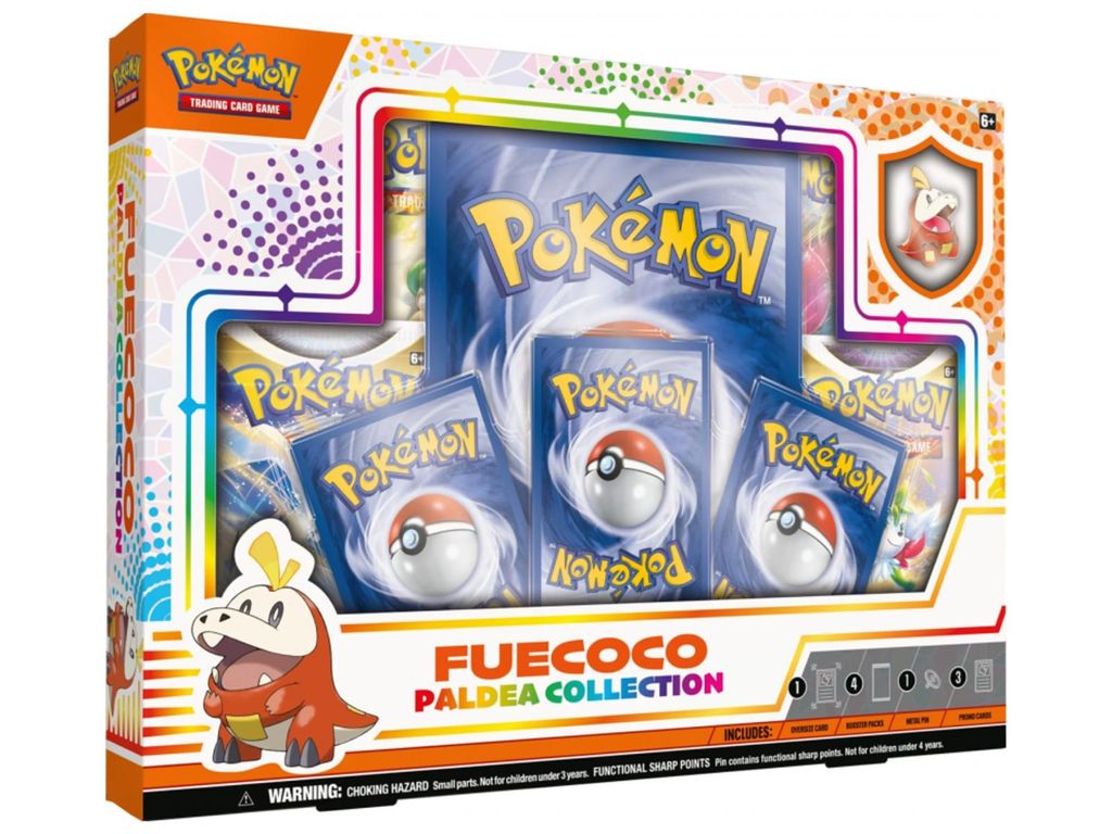 Pokemon Fuecoco Paldea Collection Produktbild 
