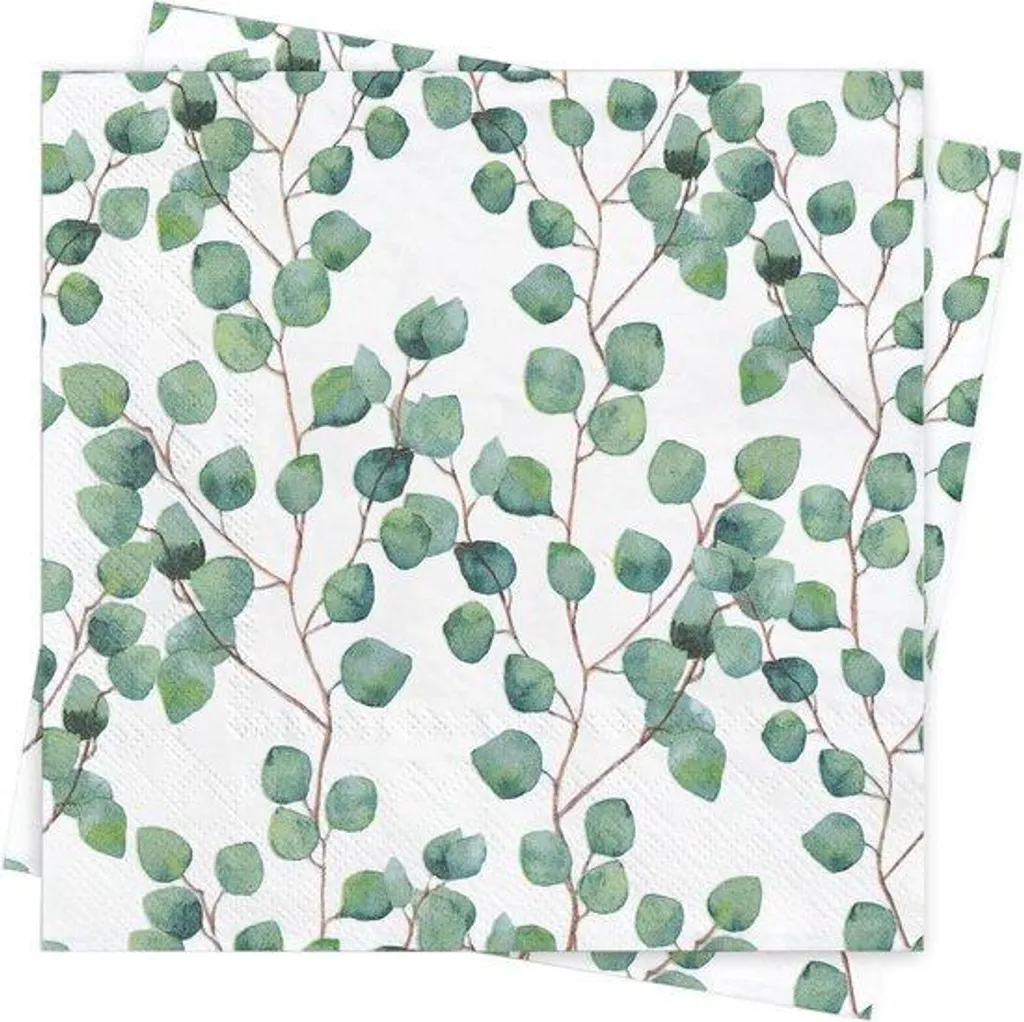 40 Serviettes de Table Papier 33 cm Haute Qualité pour Communions