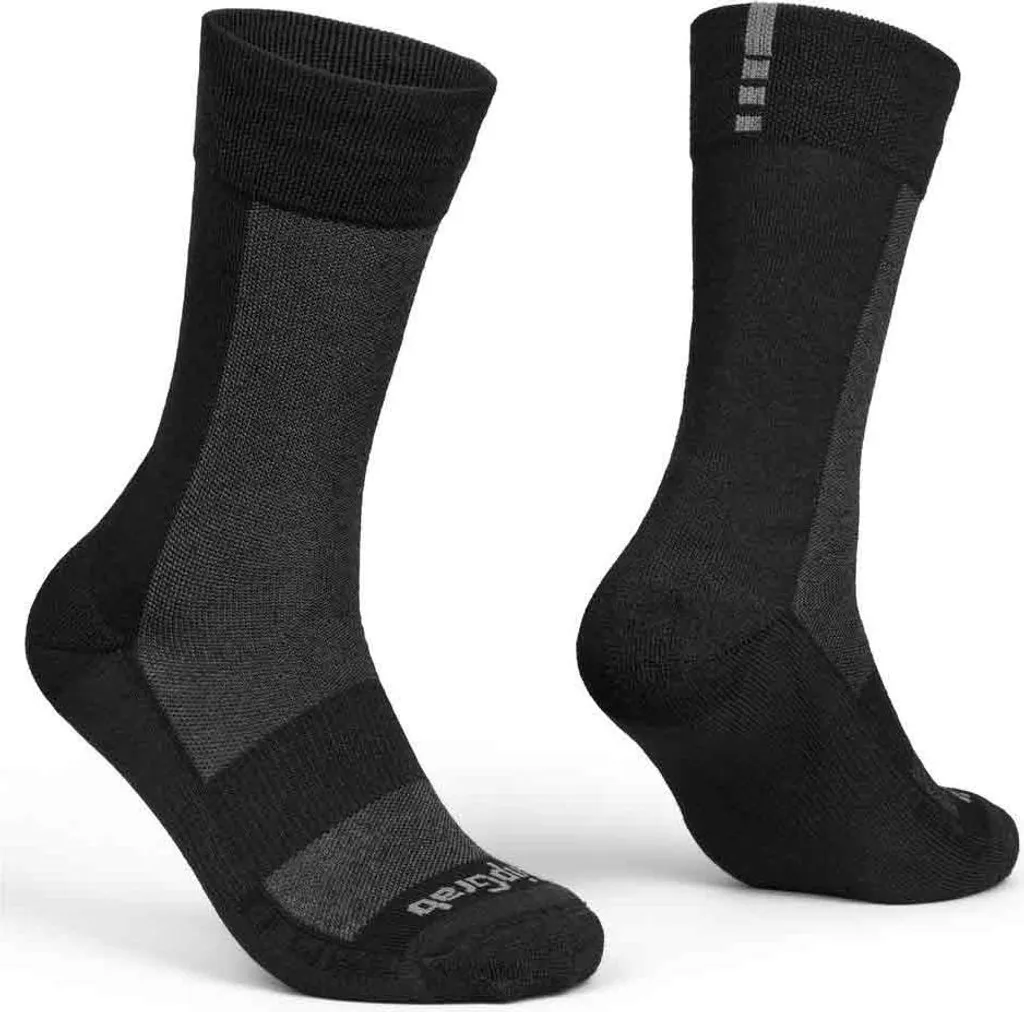 Dites adieu aux pieds froids avec les Gripgrab Alpine Merino Noir 41-44