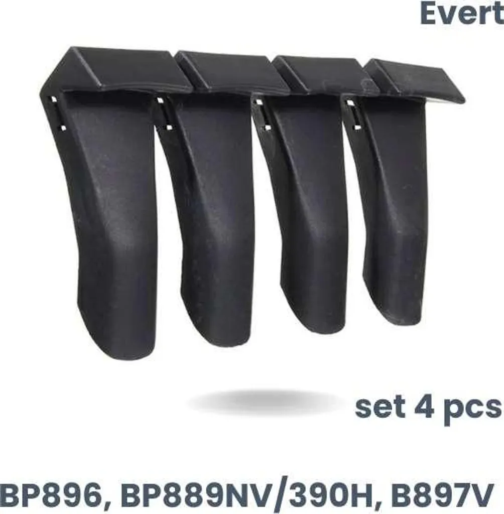 Lot de 4 couvre-mâchoires longs Evert LC885 pour démonte-pneu robuste