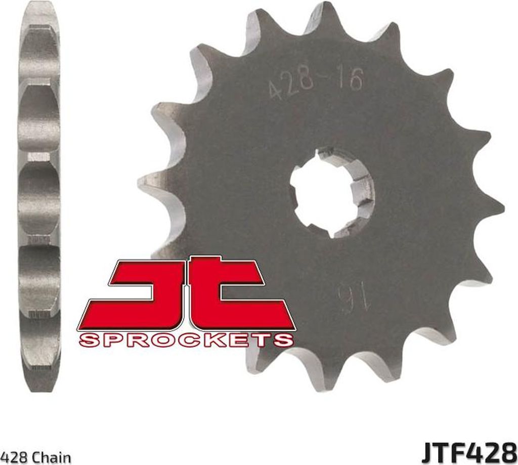 Ritzel 14Z | 428 Grobverz. 3,5 Innen Ø 13/16