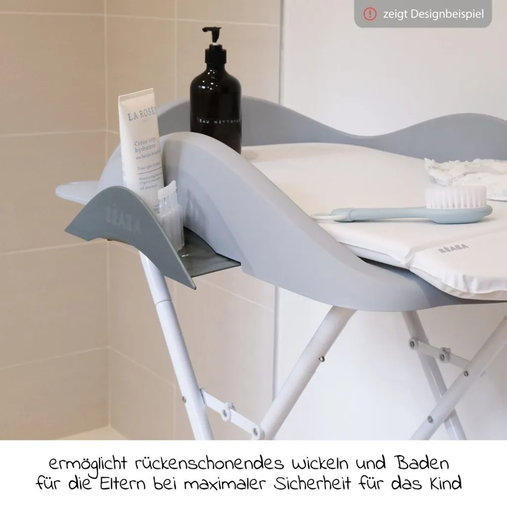 Support de baignoire pliable Beaba : gain de place et sécurité bain