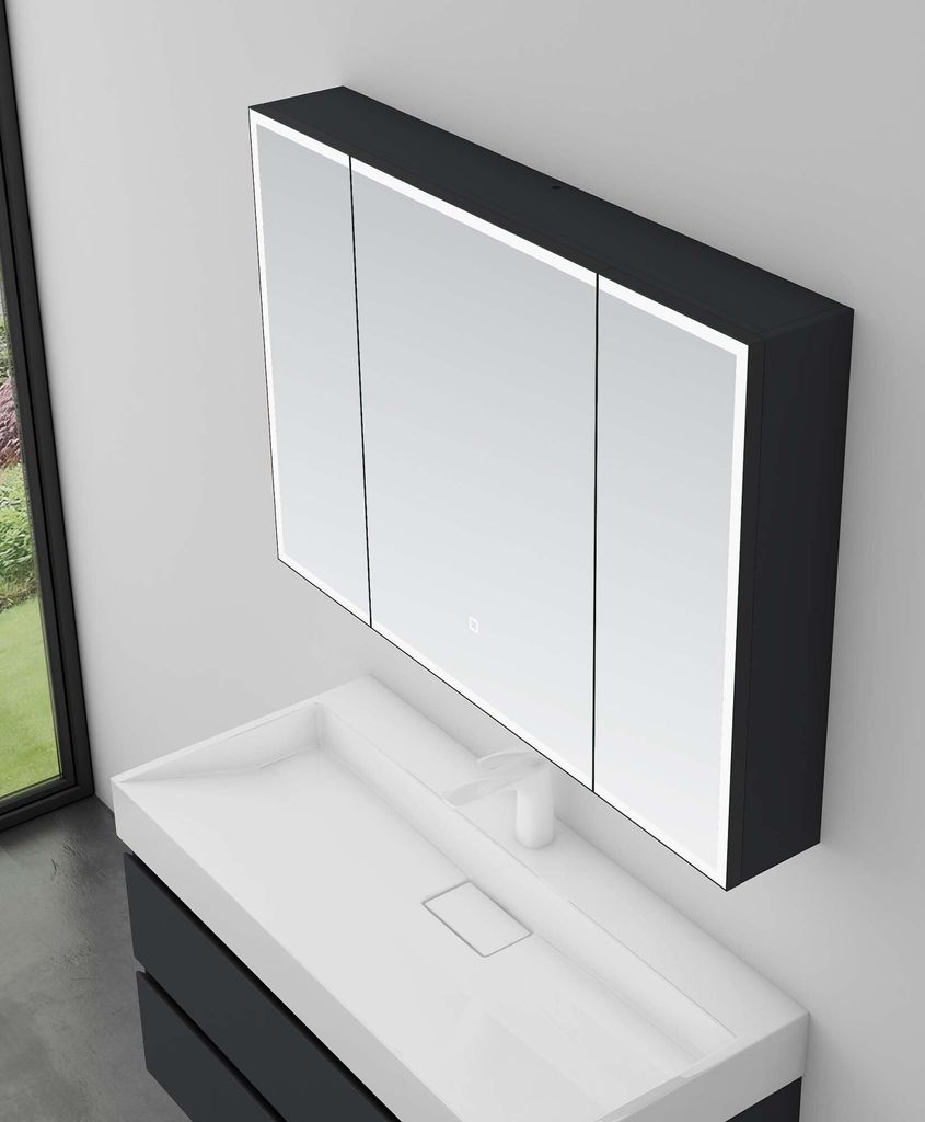 Mai & Mai Spiegelschrank Bad mit LED Beleuchtung Produktbild 3