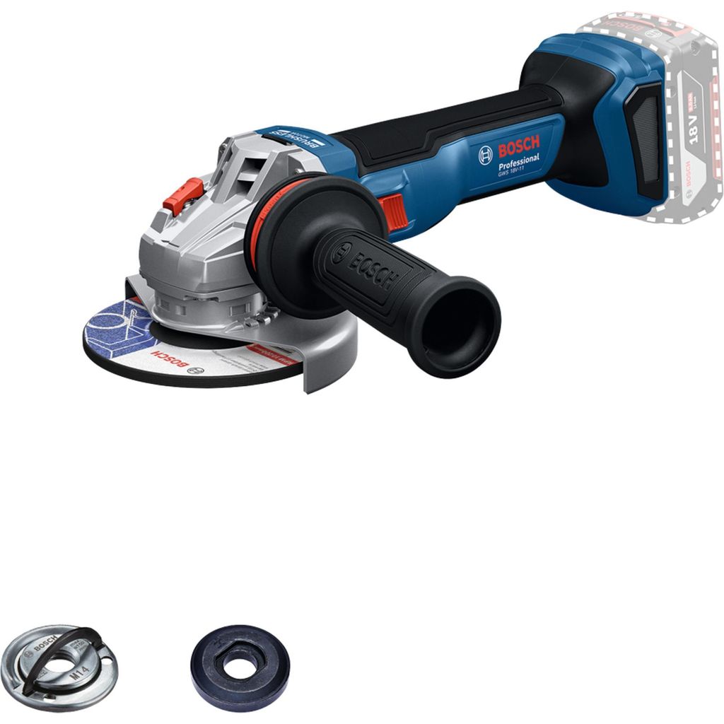 Amoladora angular inalámbrica GWS 18V-11 Imagen del producto 