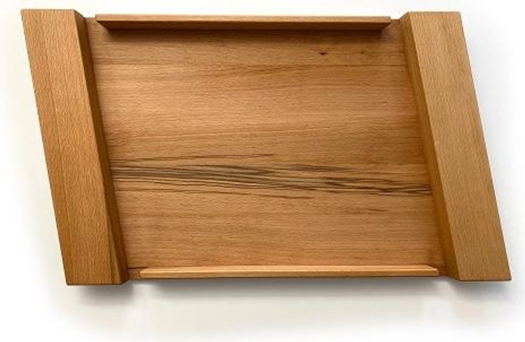 Tablett Serviertablett Geschirrtablett Buche