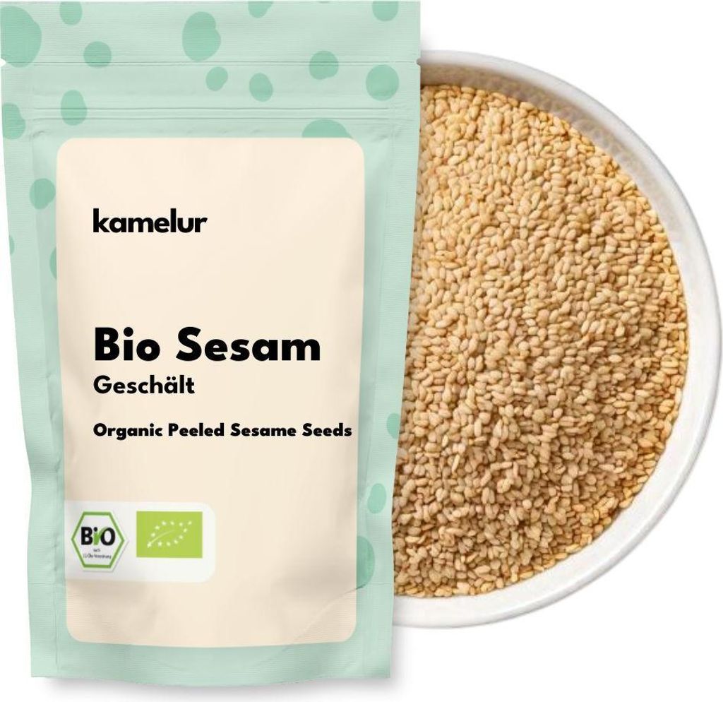 Kamelur Bio Sesam geschält 500 g