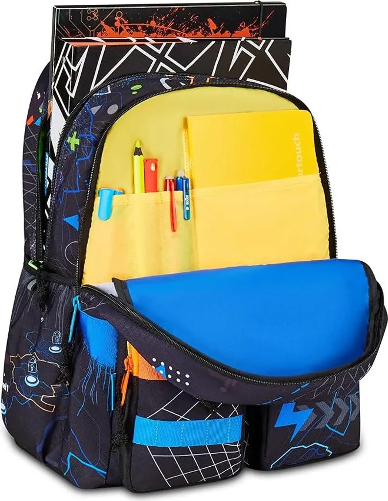 Cartable scolaire extensible Mitama New Plus CyberPlay avec dos renforcé