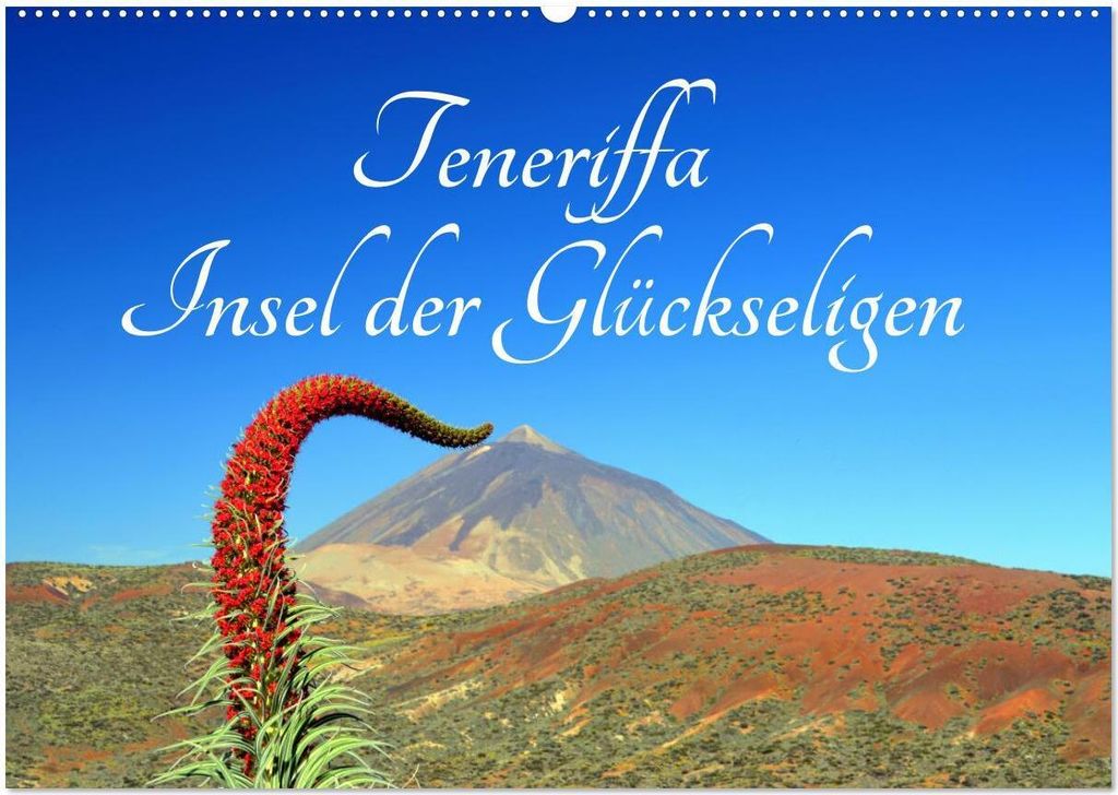 Teneriffa Insel der Glückseligen (Wandkalender 2026 DIN A2 quer), CALVENDO Monatskalender
