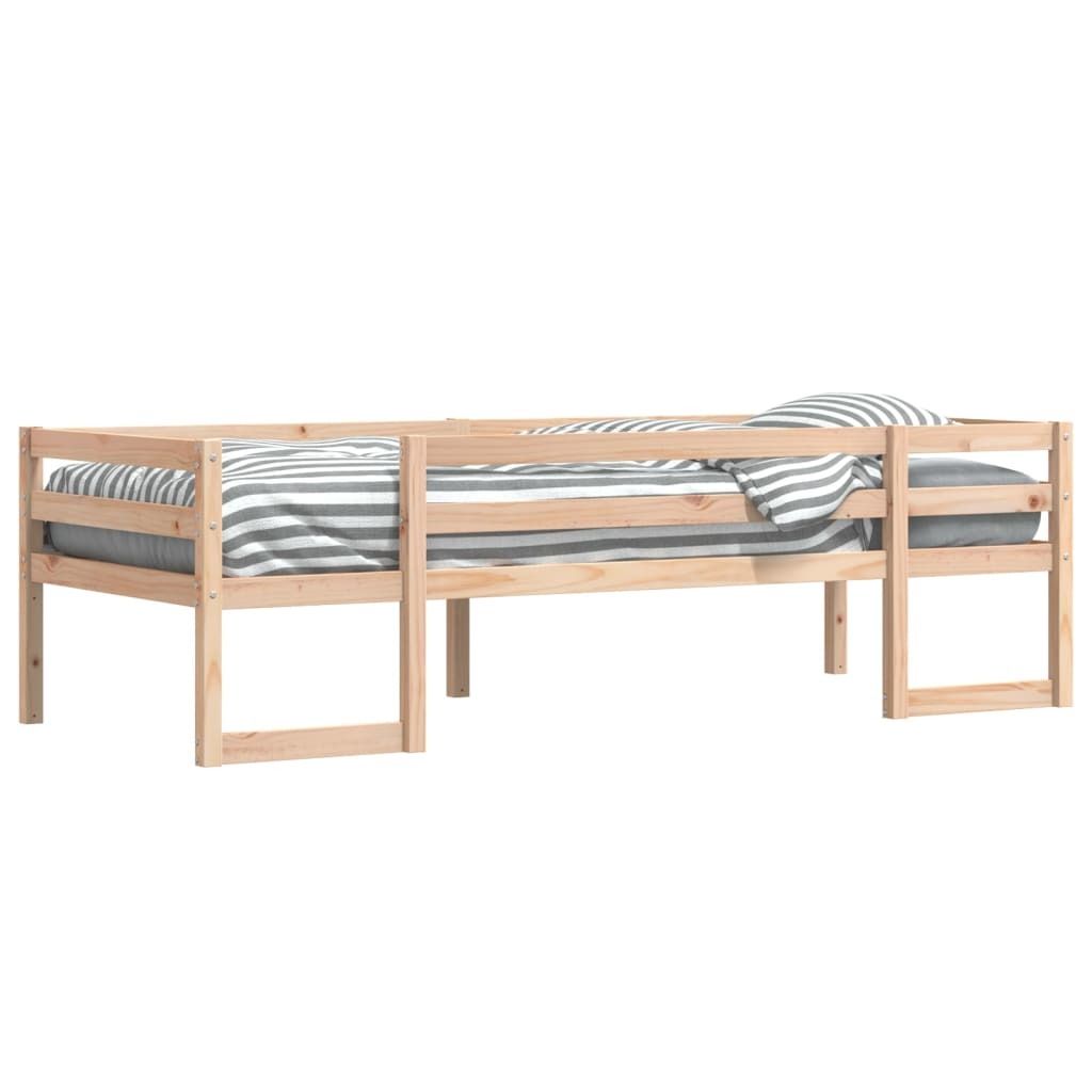 vidaXL Kinderbett 75x190 cm Massivholz Kiefer Produktbild 
