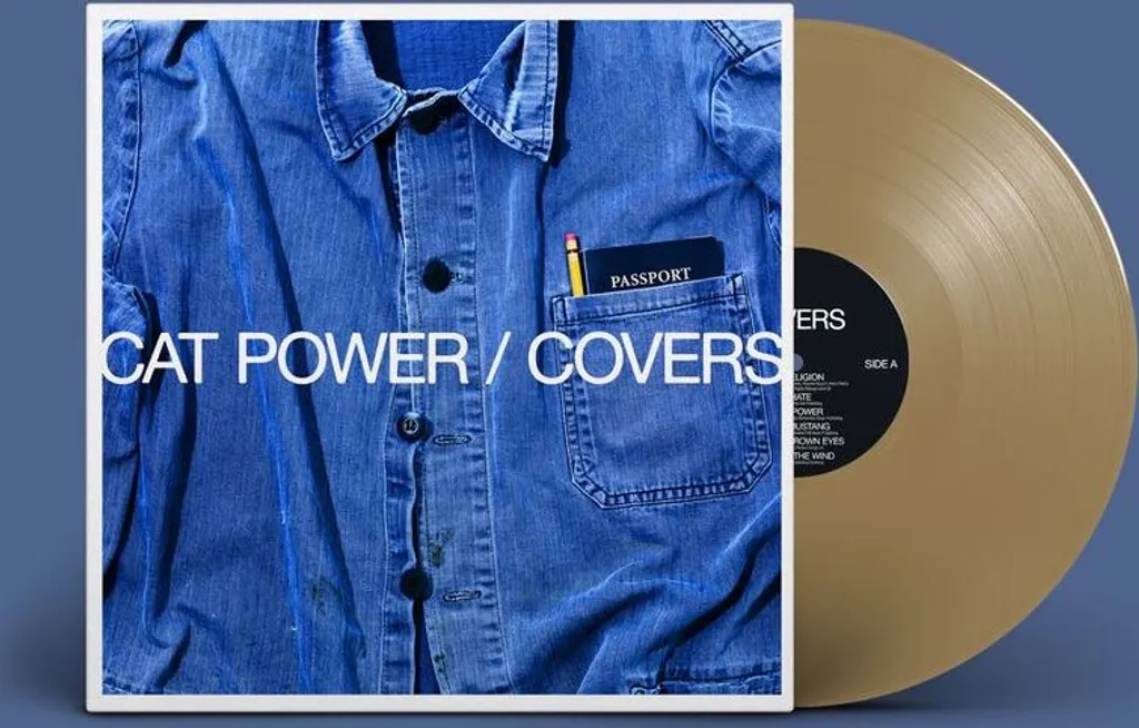 Vinyle doré Cat Power album Couvre le feu avec pressage audiophile