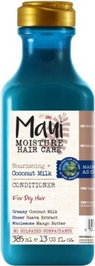 Maui Moisture Conditioner - Coconut Milk - 4er-Pack (4x 385 ml)