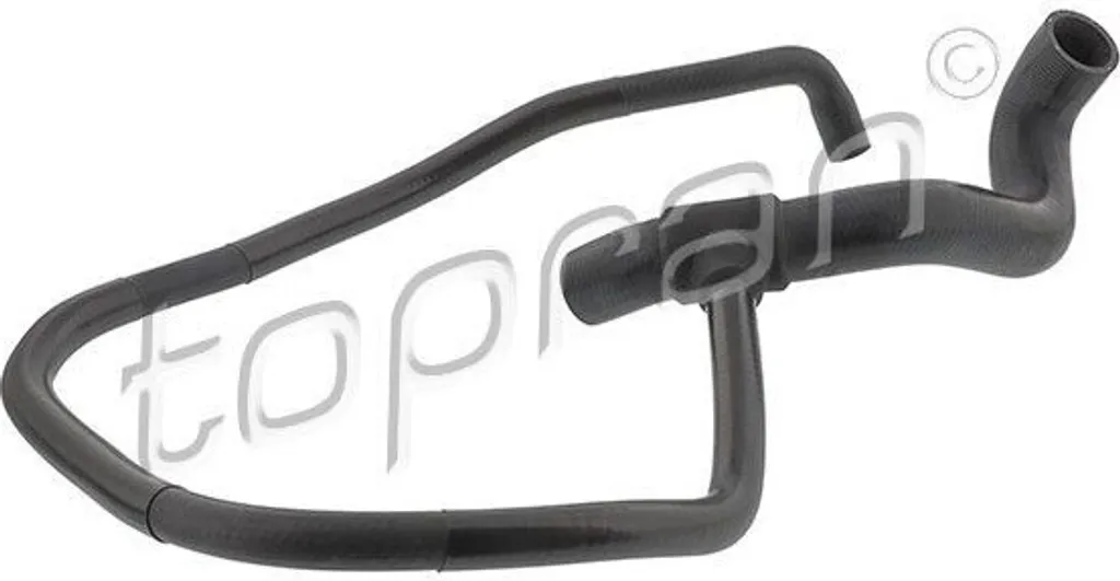 Tuyau radiateur inférieur TOPRAN pour réparation circuit Combo