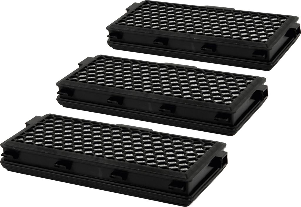 McFilter | 3x HEPA-Filter Filter geeignet für Miele S8340 Produktbild 