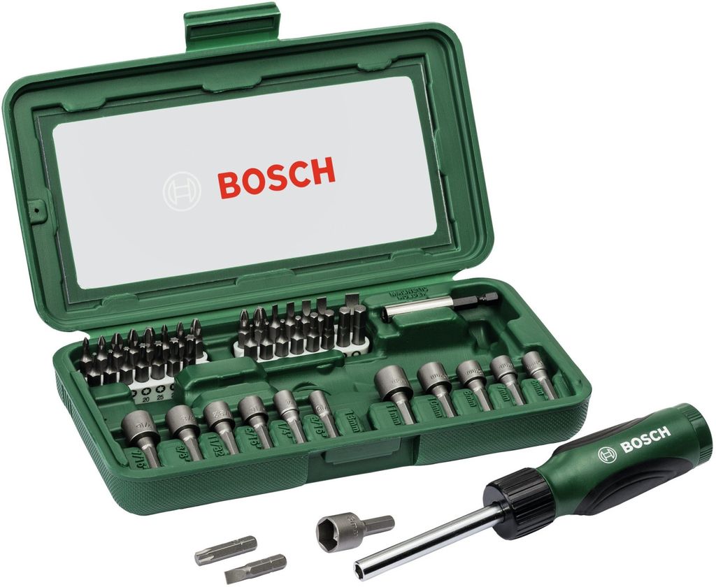 Bosch - Schraubendreher mit Bit-Satz - 46 Stücke - in Image du produit 