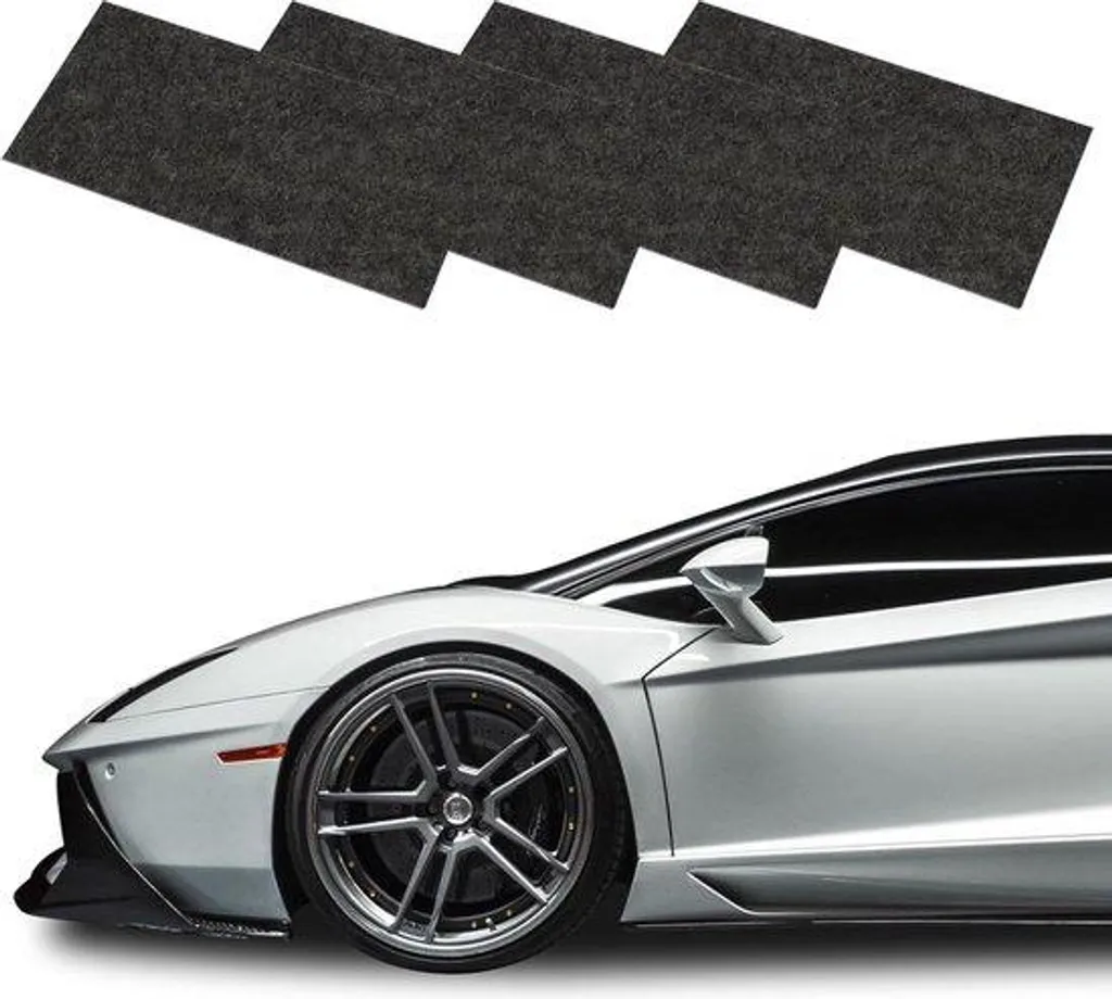 Chiffons nano pour carrosserie - Solution anti-rayures facile en lot de 4