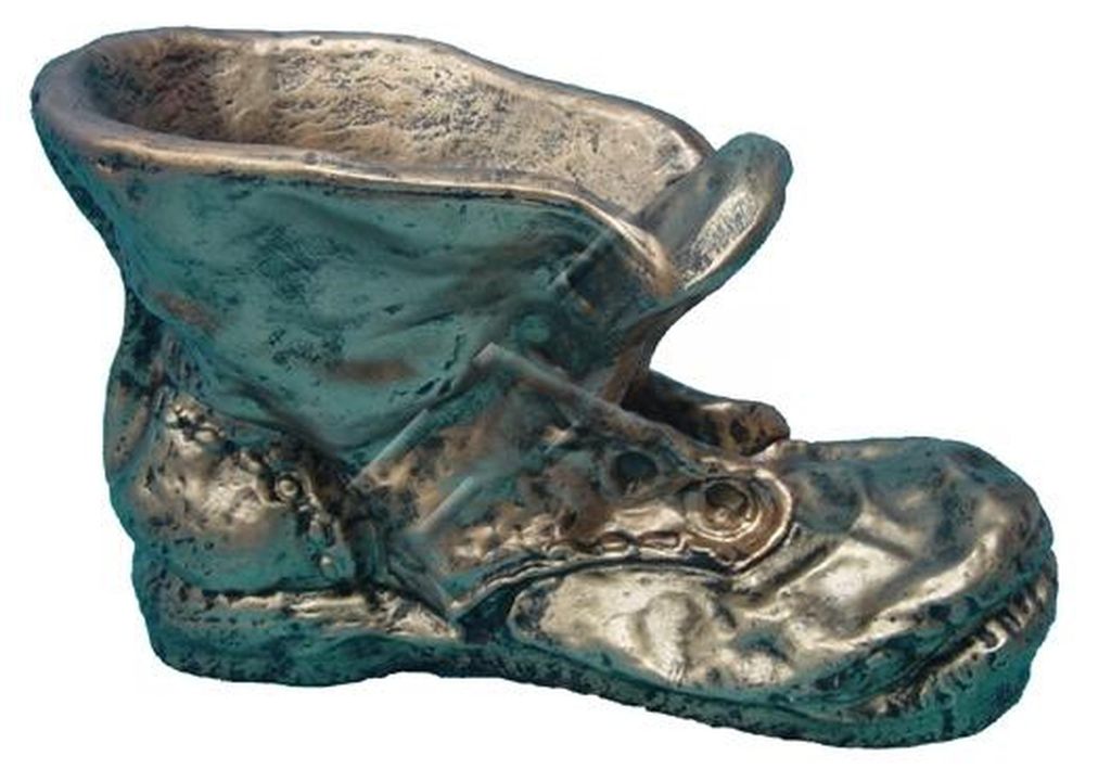 Schuh Deko Blumen Vasen Vintage Vase Deko Blumentopf Dekoration Deko Hochglanz