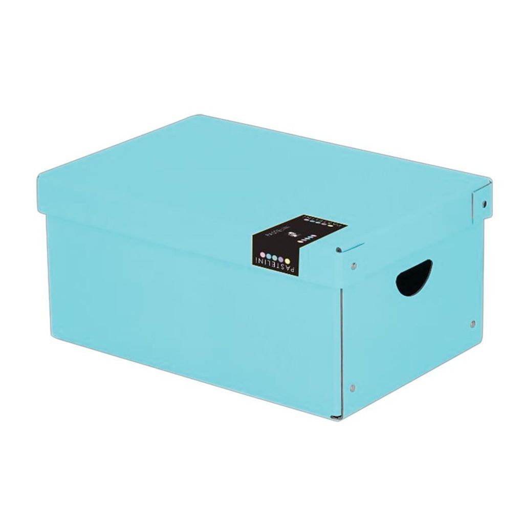 Oxybag Große laminierte Box PASTELINI blau