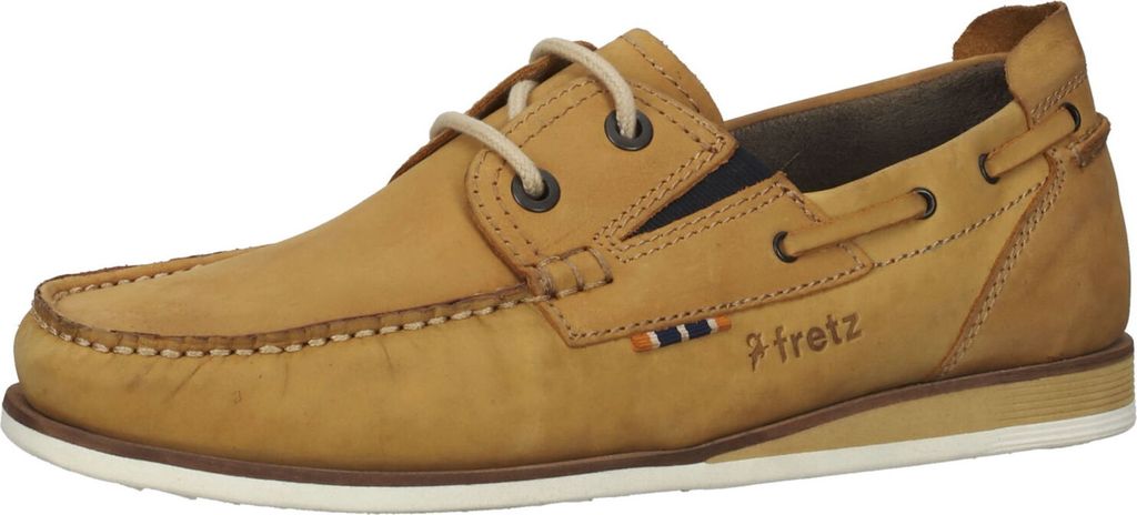 FRETZ men Halbschuhe Halbschuhe Nubukleder
