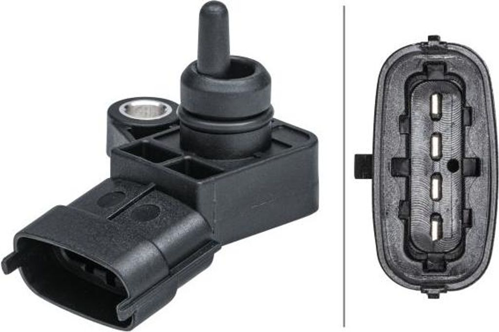 HELLA 6PP 009 403-011 Saugrohrdrucksensor OE 3930003000 kompatibel mit Accent, Bayon, Elantra, Equus, Santa Fe, Grandeur, i10, i20, i30, i40, iX20,...