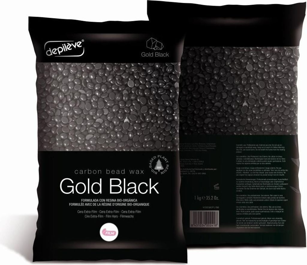 depileve Oro Nero Carbonio Extra Film Wax Immagine del prodotto 
