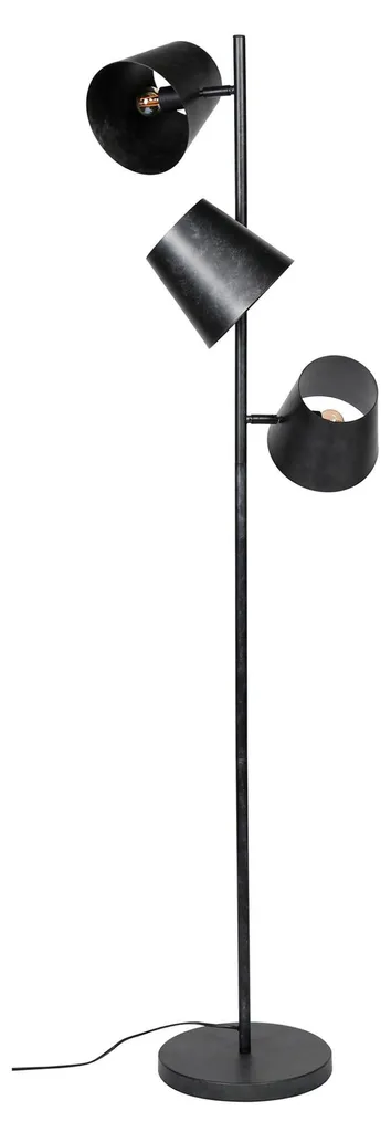 Luminaire sur pied pour coin lecture FURNLUX Kinetic noir 40cm design
