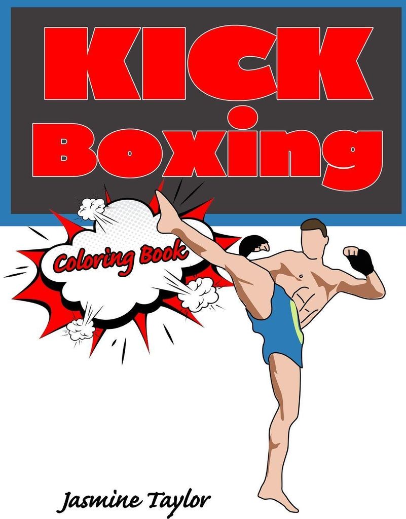 Kickboxing Coloring Book