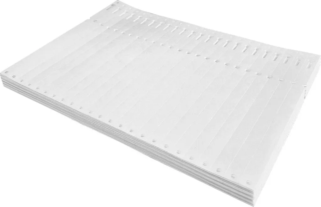 Étiquettes à boucle Tyvek blanches 220x12,7 mm pour imprimante - 1000 pcs