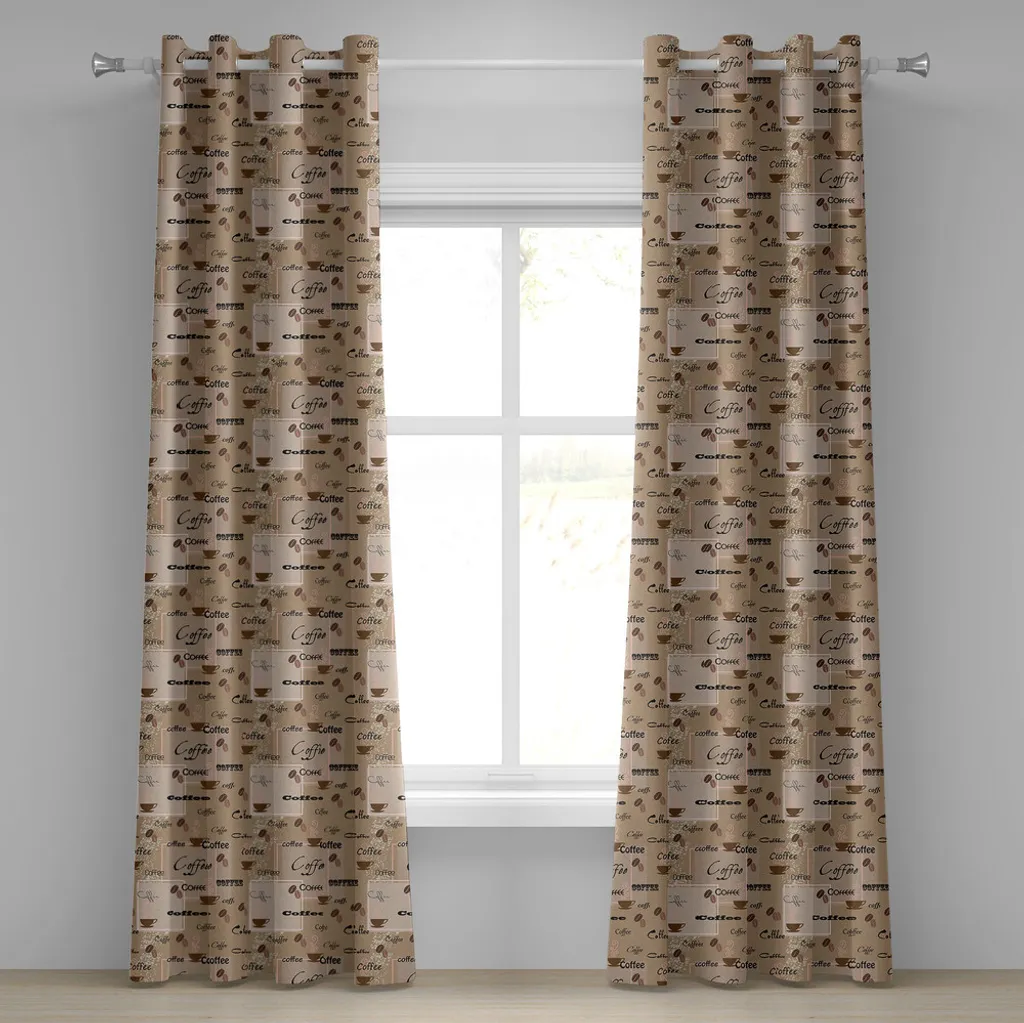 Rideau grande largeur 280x245 cm pour masquer vis-à-vis déco Café