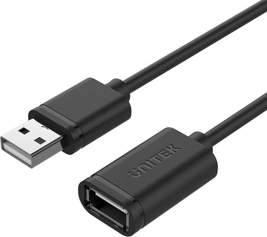 Cavo Prolunga USB 2.0 Unitek Y-C450GBK 2m | Robusto e Affidabile