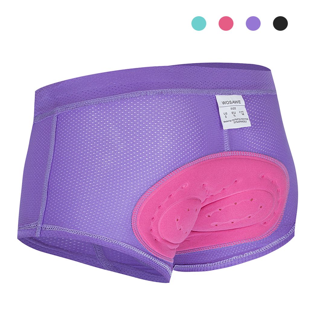 Frauen Radfahren Unterw?sche 3D Gel gepolstert atmungsaktive Mesh MTB Bike Riding Biking Unterw?sche Shorts