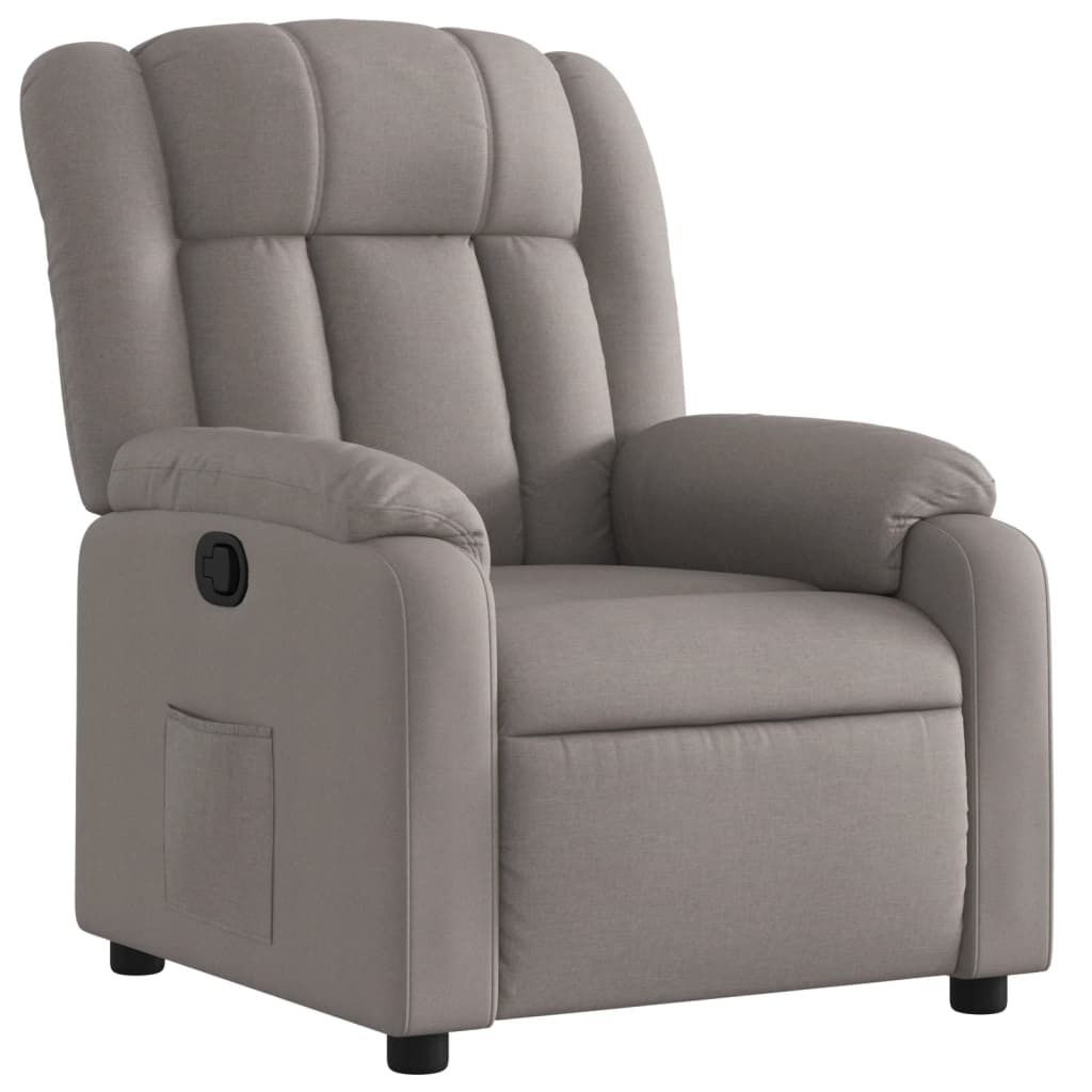 "WINTER SALE"Relaxsessel- TV-Sessel - Einzelsofa elegantes Design - Taupe Stoff - 78x92x98cm - Couchsessel NeuMöbel176056