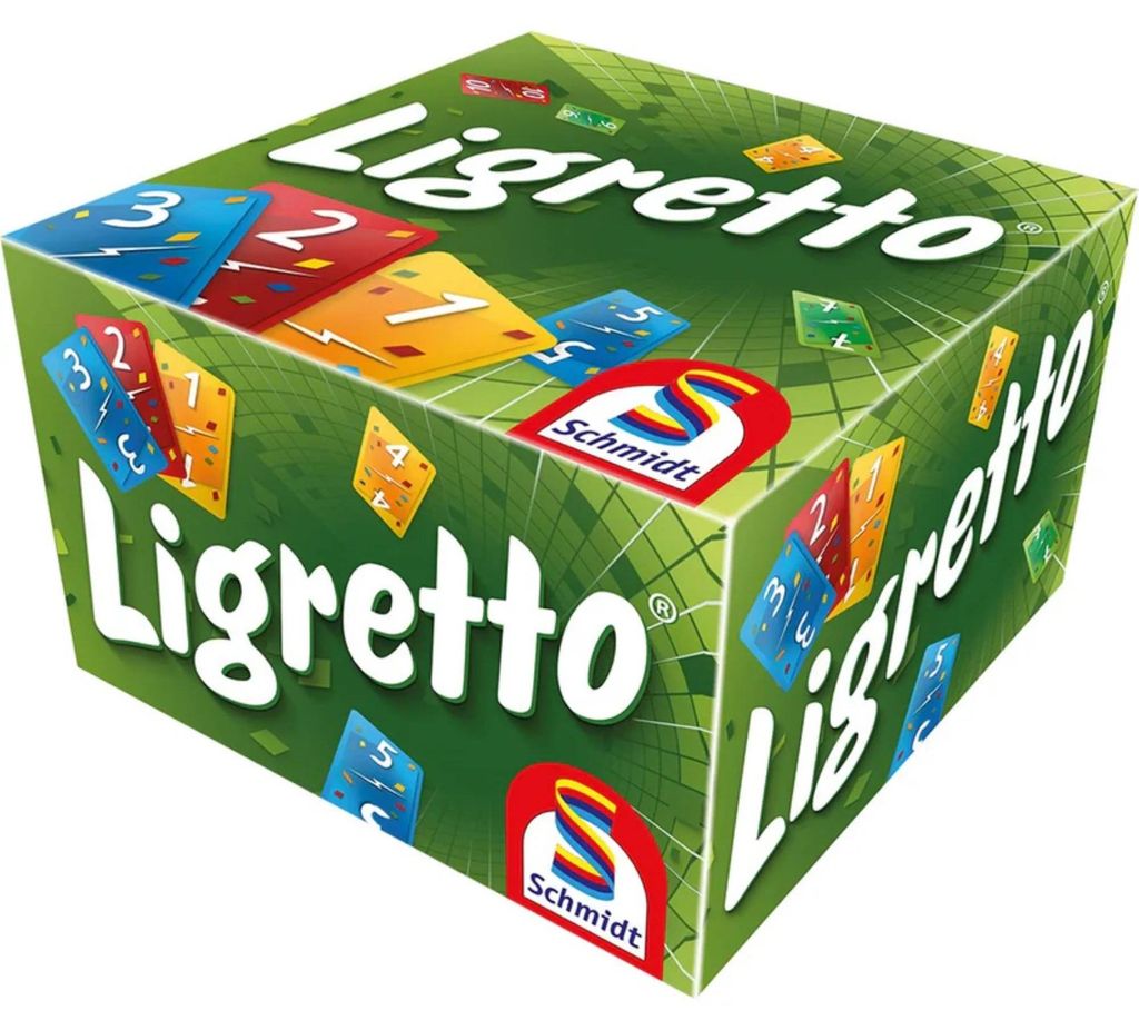 Ligretto Verde – Ein schnelles und unterhaltsames Kartenspiel (rumanische Ausgabe)
