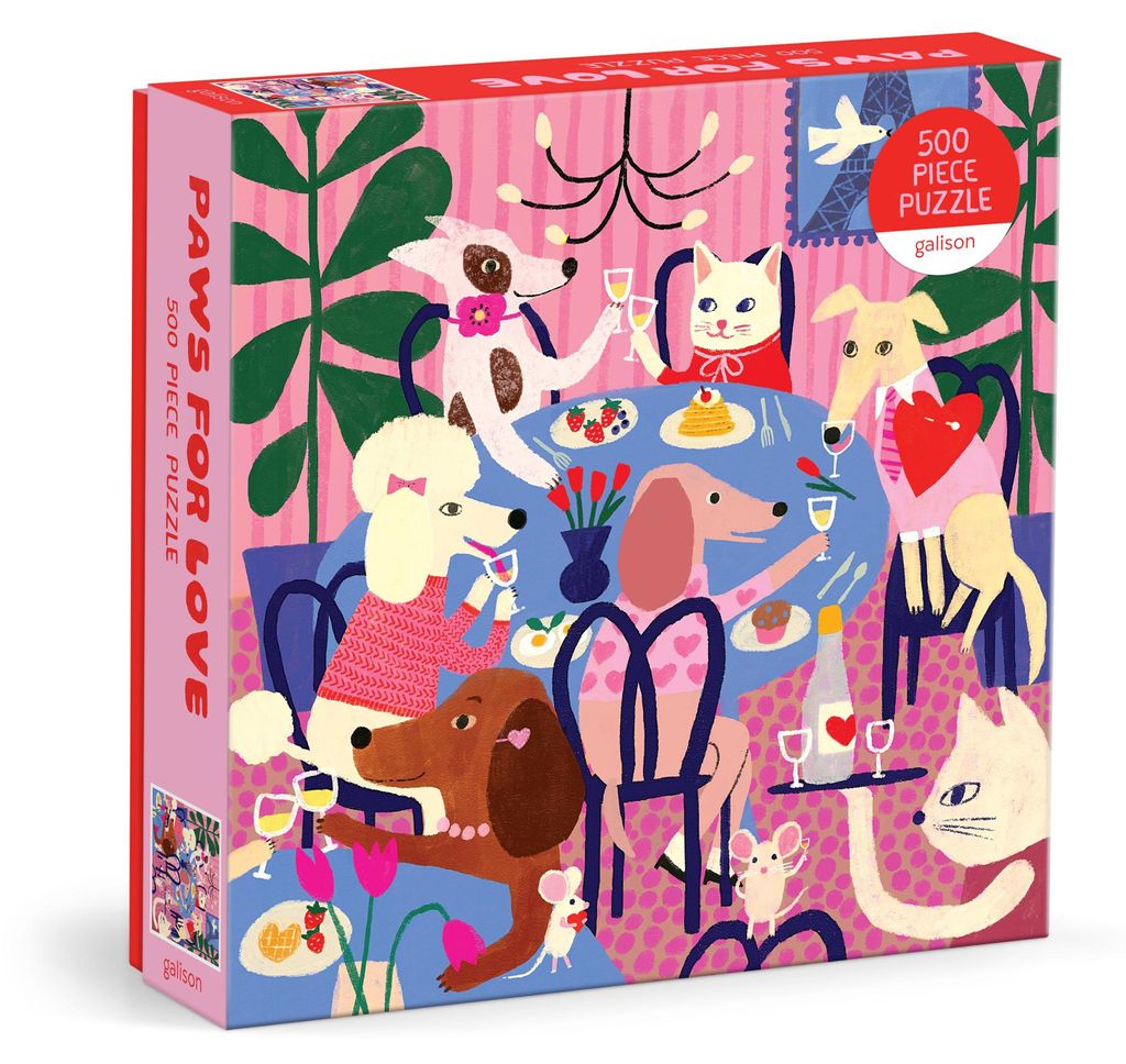 Paws For Love 500 Piece Puzzle Produktbild 