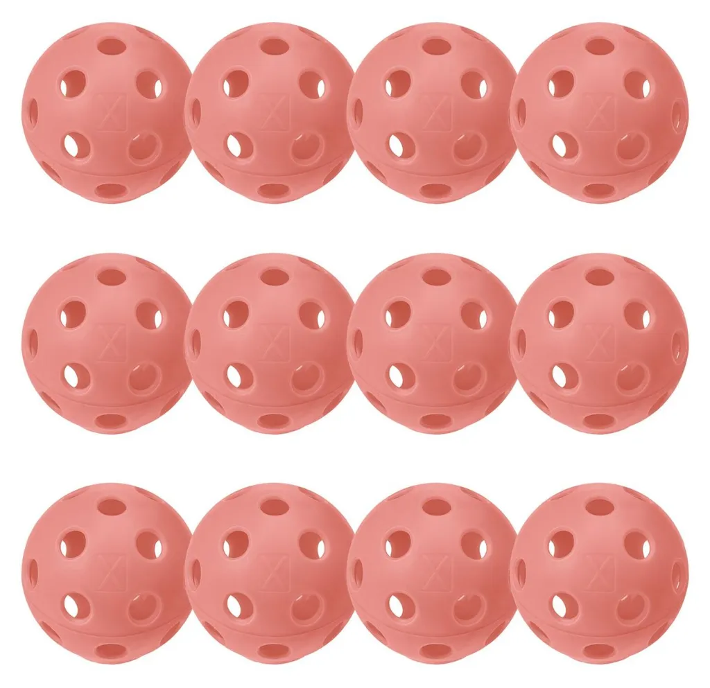 Franklin X-26 balles Pickleball Indoor orange - Rebond précis et stable