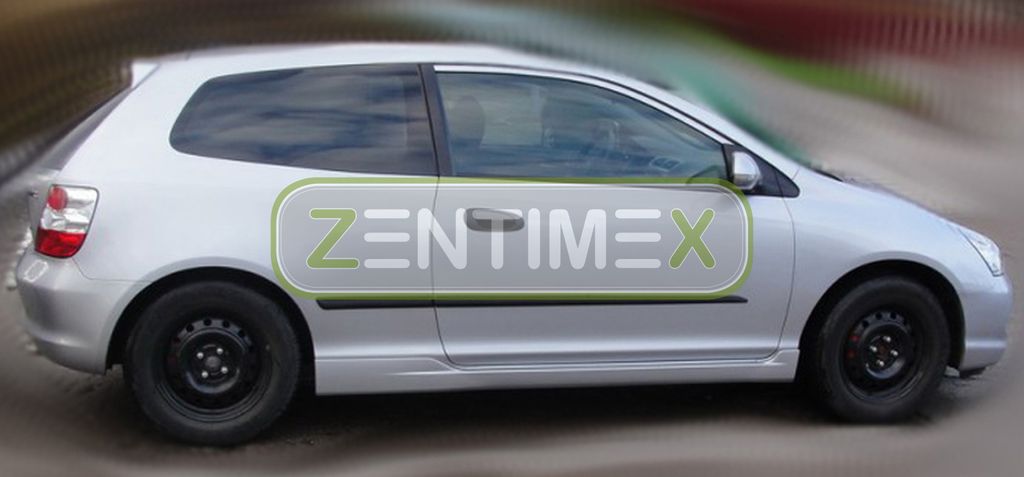 Schutzleisten kompatibel mit Honda Civic 7 2001-2006 Schrägheck Hatchback 3-türer