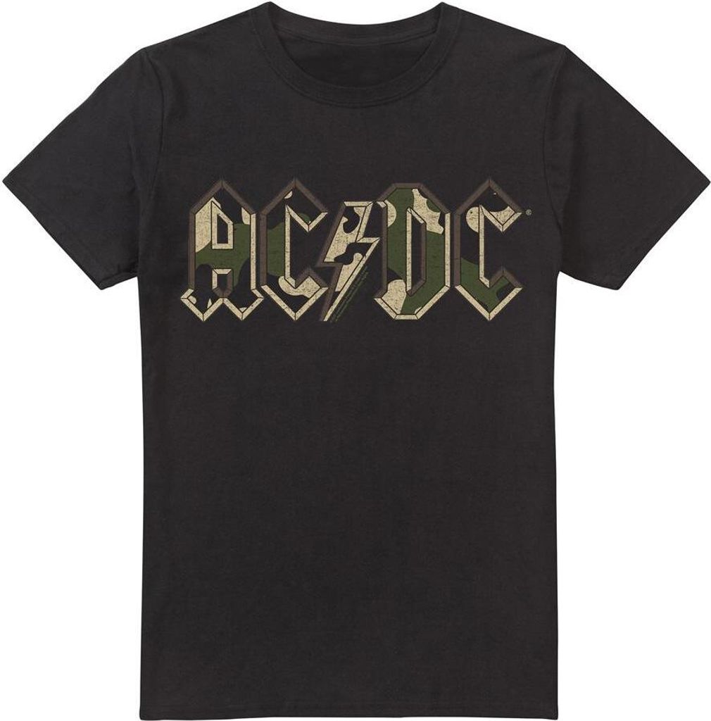 AC/DC - T-Shirt für Herren TV13324 (S) (Schwarz)