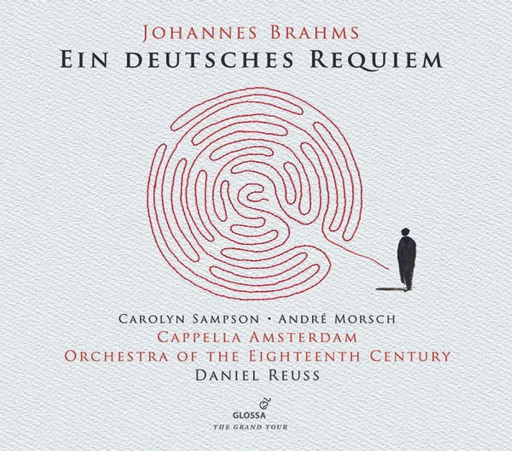 Un requiem allemand de Brahms CD album double pour chorale et orchestre