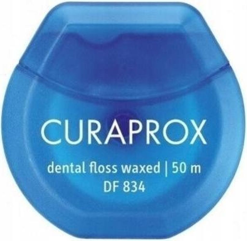 CURAPROX DF 834 Zahnseide gewachst 50m 1 Stück