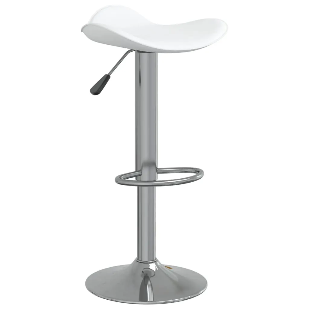 Sgabelli da Bar Moderni vidaXL: Design Bianco in Similpelle e Acciaio